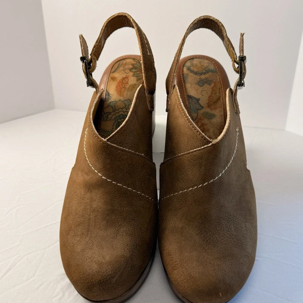 B.o.c. Cecelia Platform Clog 8 Retro Boho Festival Hippie